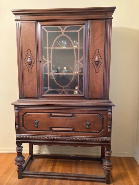 Dining Room Furniture  - Table, China Closet, Credenza - $850 for all. Can sell individual pieces.