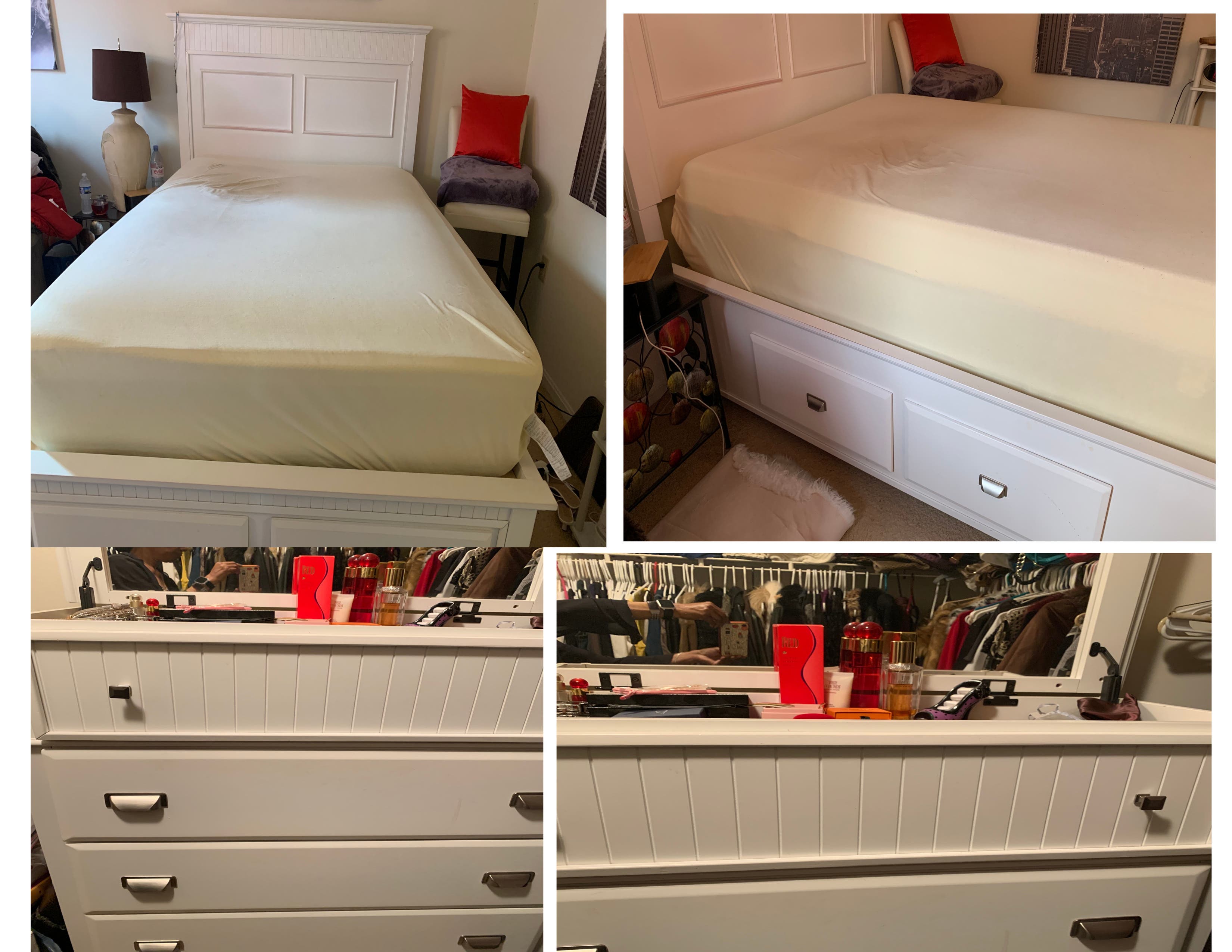 Queen size bedroom set $450.00