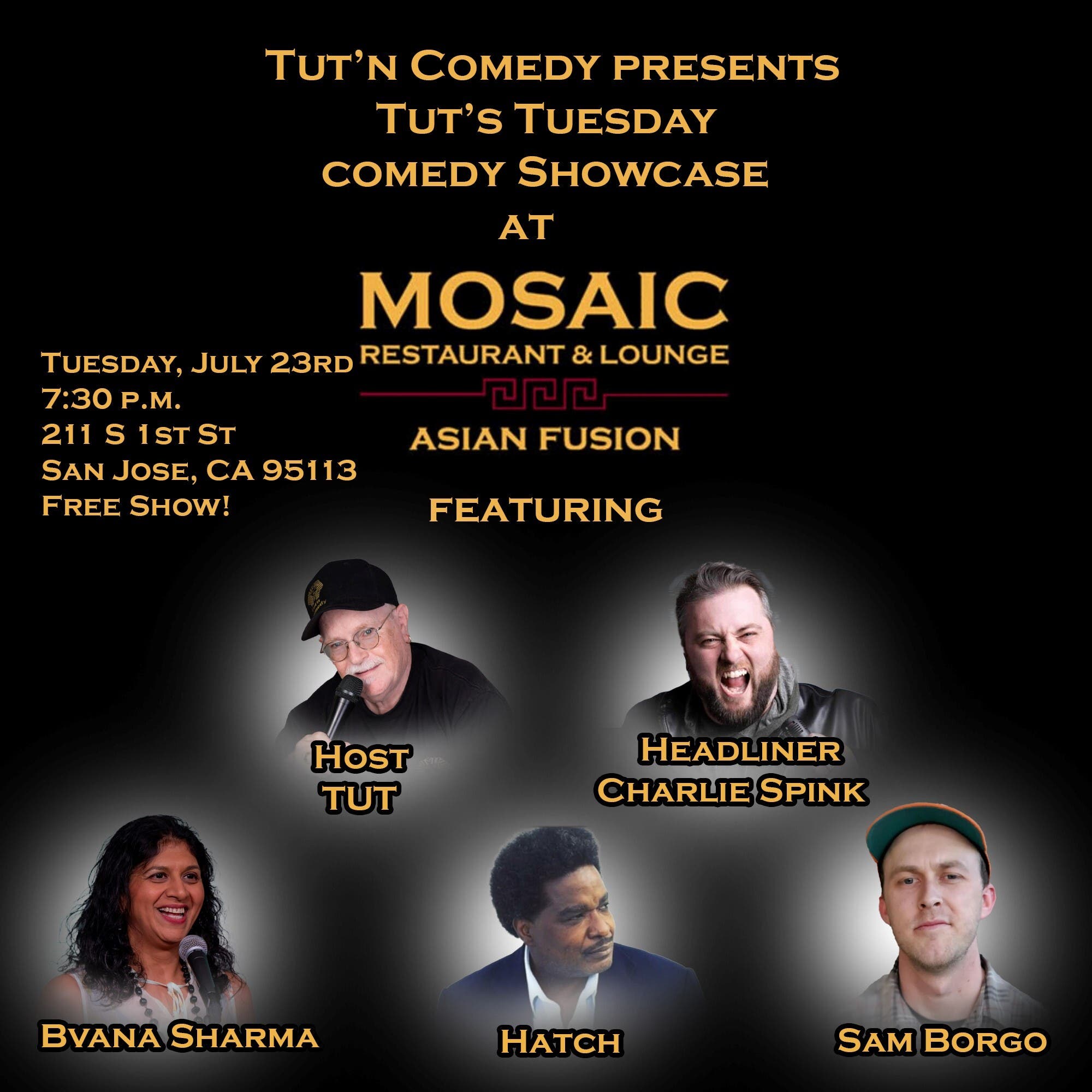 Tut's Tuesday Comedy Showcase