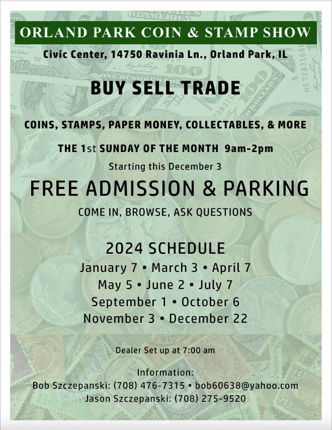 Orland Park Coin & Stamp Show