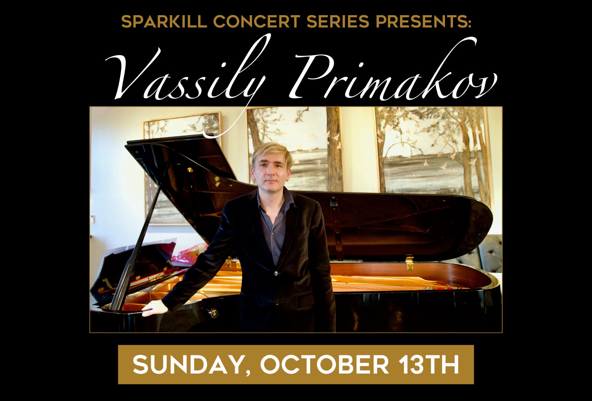 Sparkill Concert Series: Chopin Piano Works Program I performed by Vassily Primakov