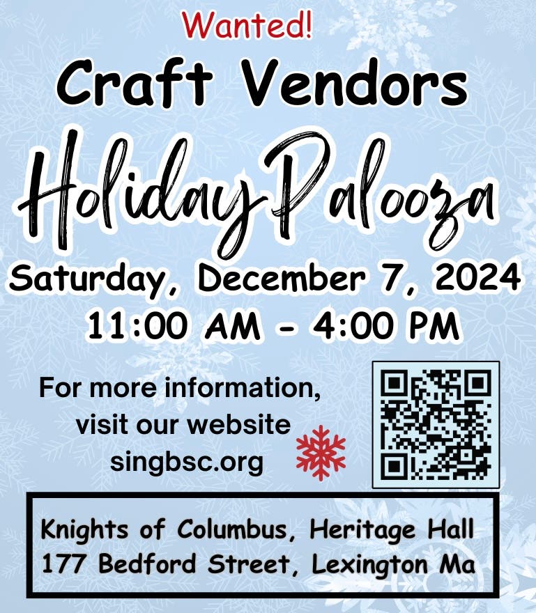 Craft Vendors Wanted 