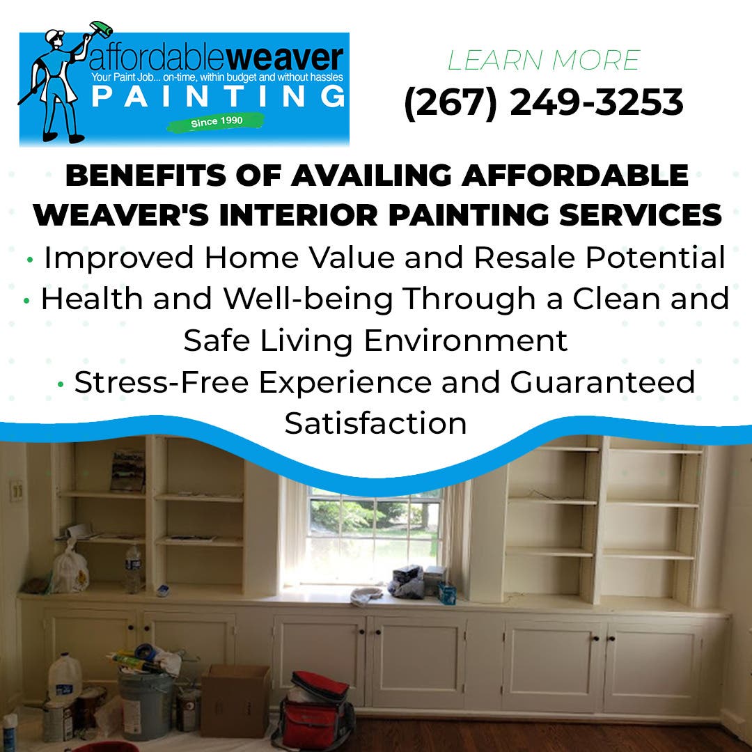 Celebrate Your Home with Affordable Weaver's Expert Interior Painting for a Healthier Living Environ