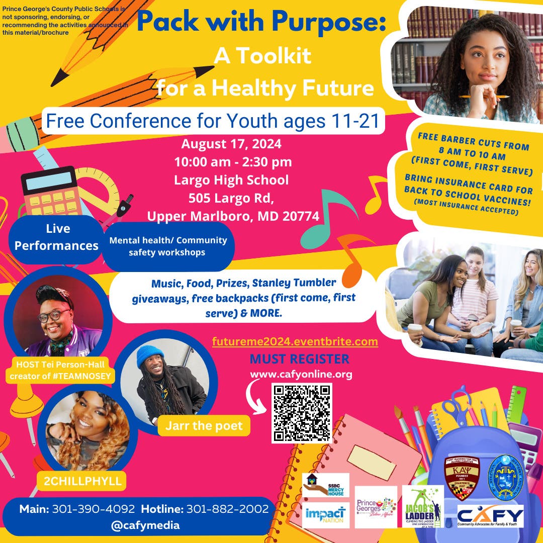 Pack With Purpose: Youth & Parent Conference