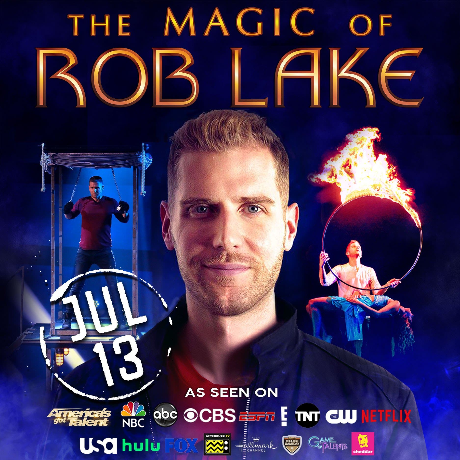 Rob Lake at Carteret Performing Arts & Events Center