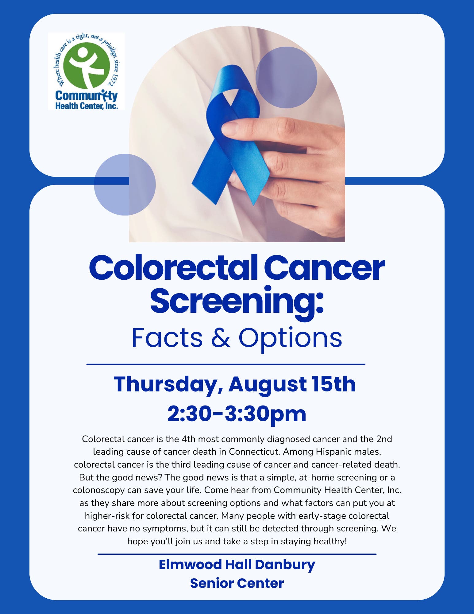 Colorectal Cancer Screening: Facts & Options