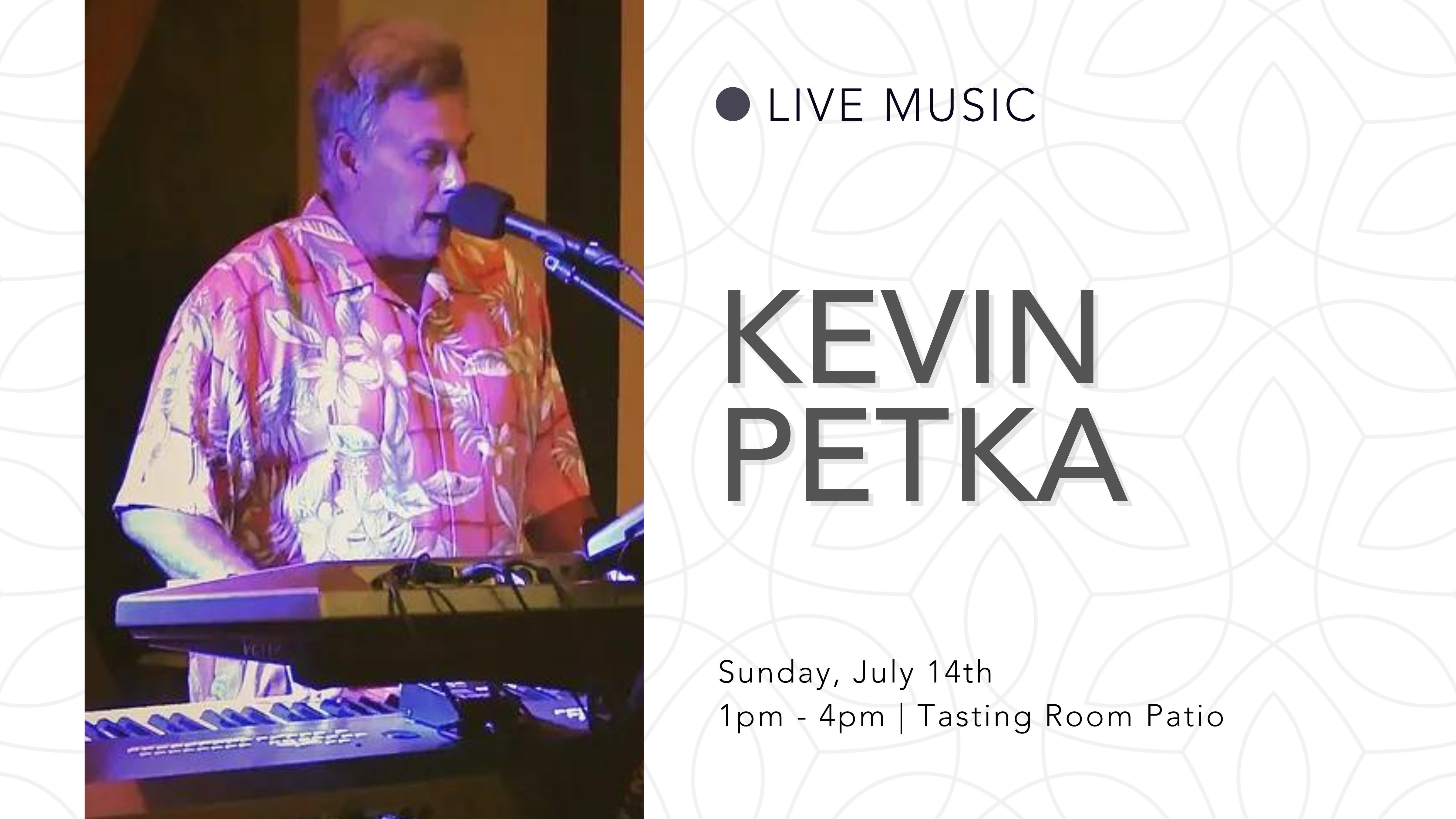 Live Music at Avensole Winery: Kevin Petka