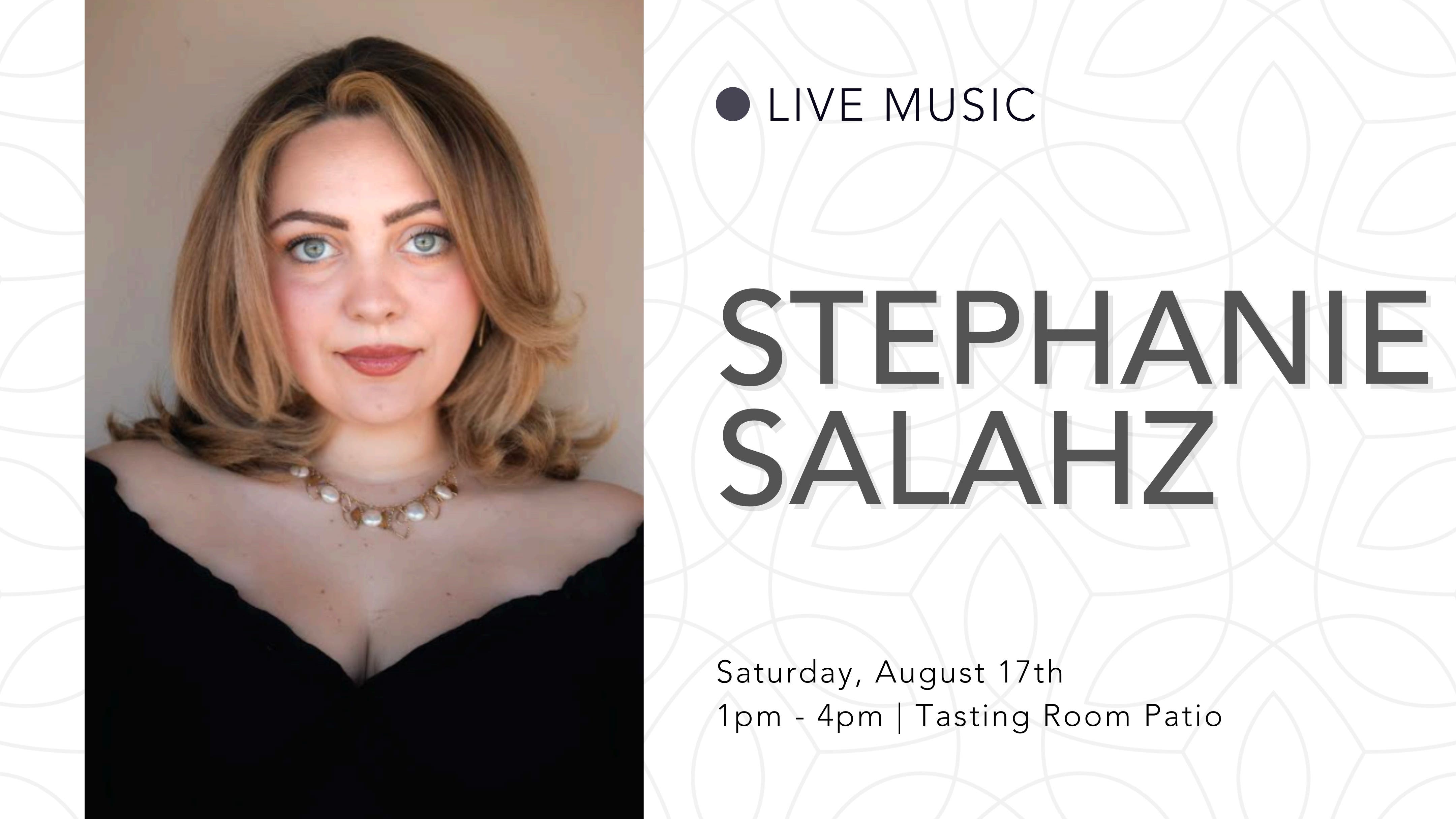 Live Music at Avensole Winery: Stephanie Salahz