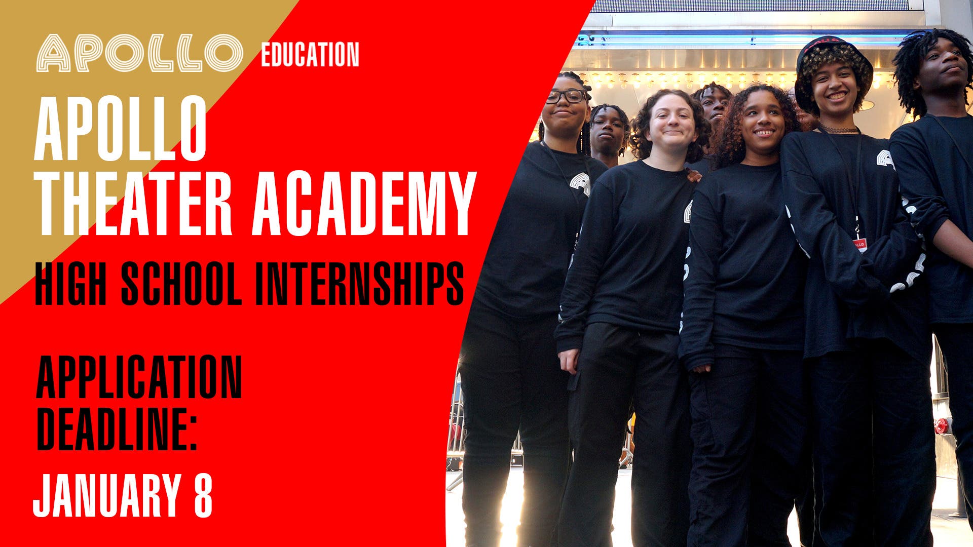 The Apollo Theater Academy High School Internship(s)