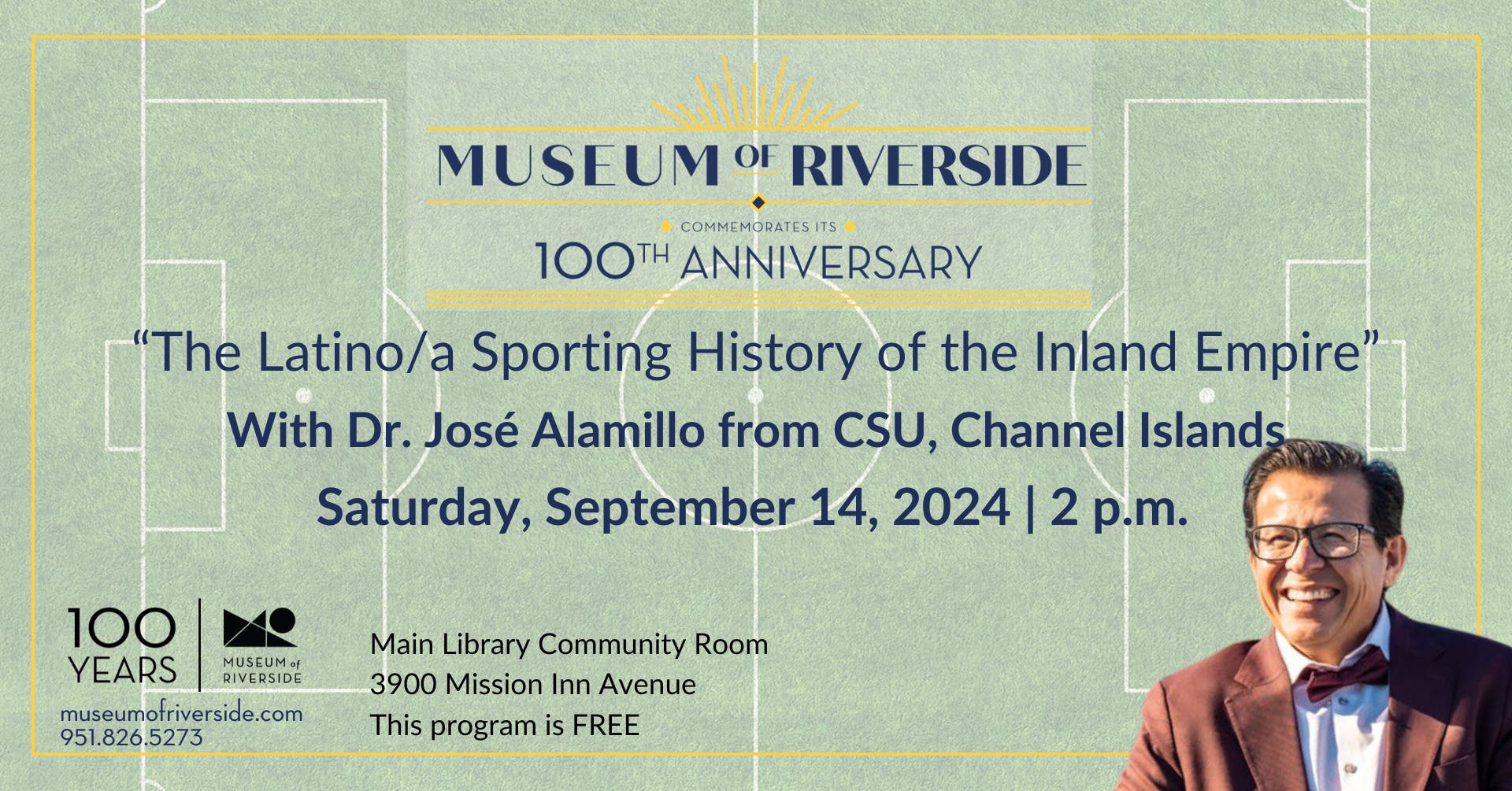 “The Latino/a Sporting History of the Inland Empire” with Dr. José Alamillo