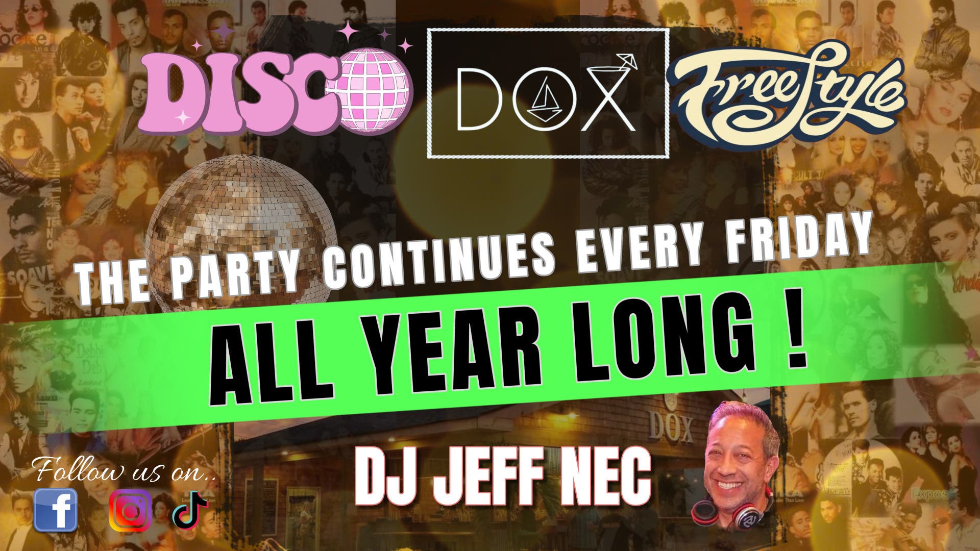 Disco & Freestyle Fridays at DOX