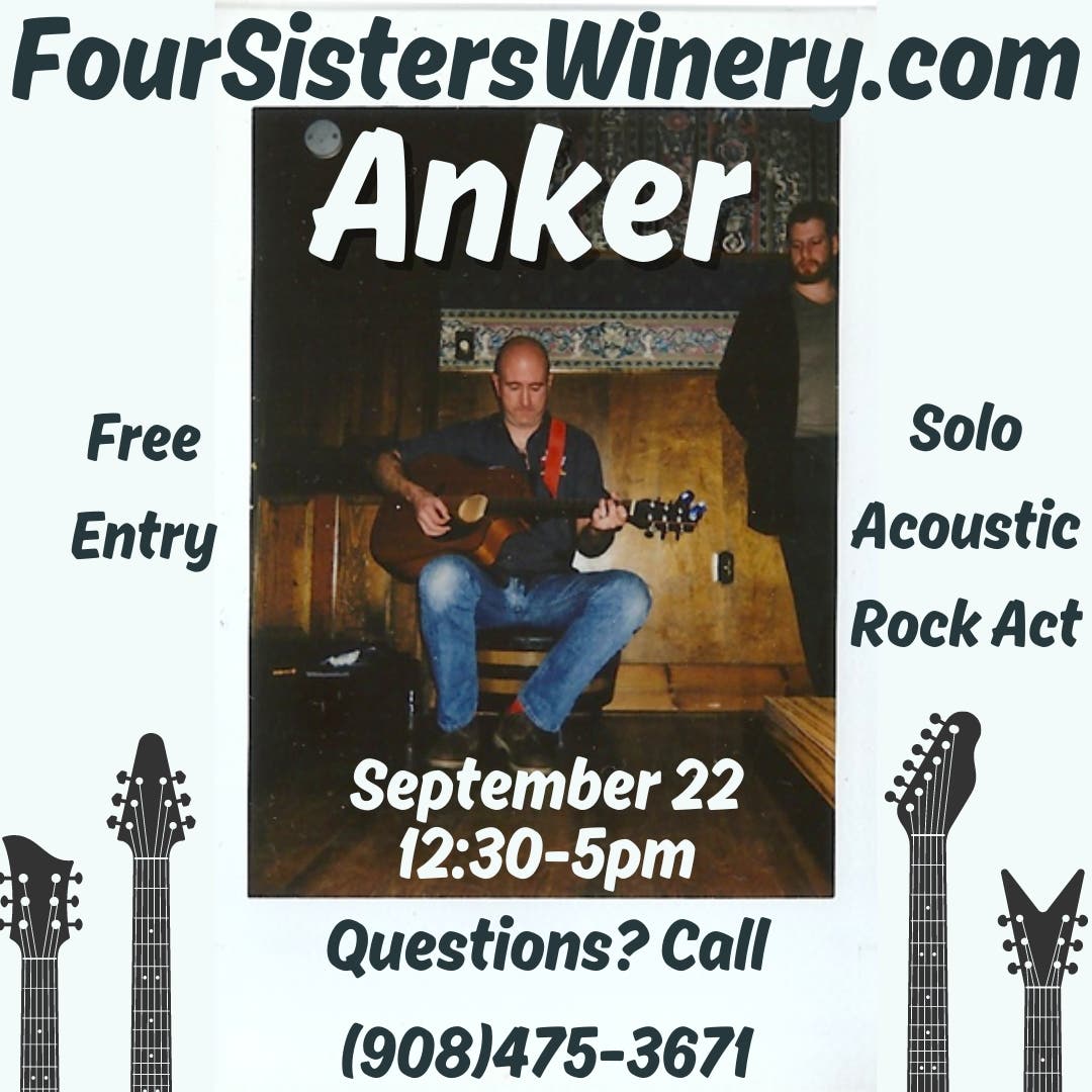 Music on the Deck: ANKER at Four Sisters Winery