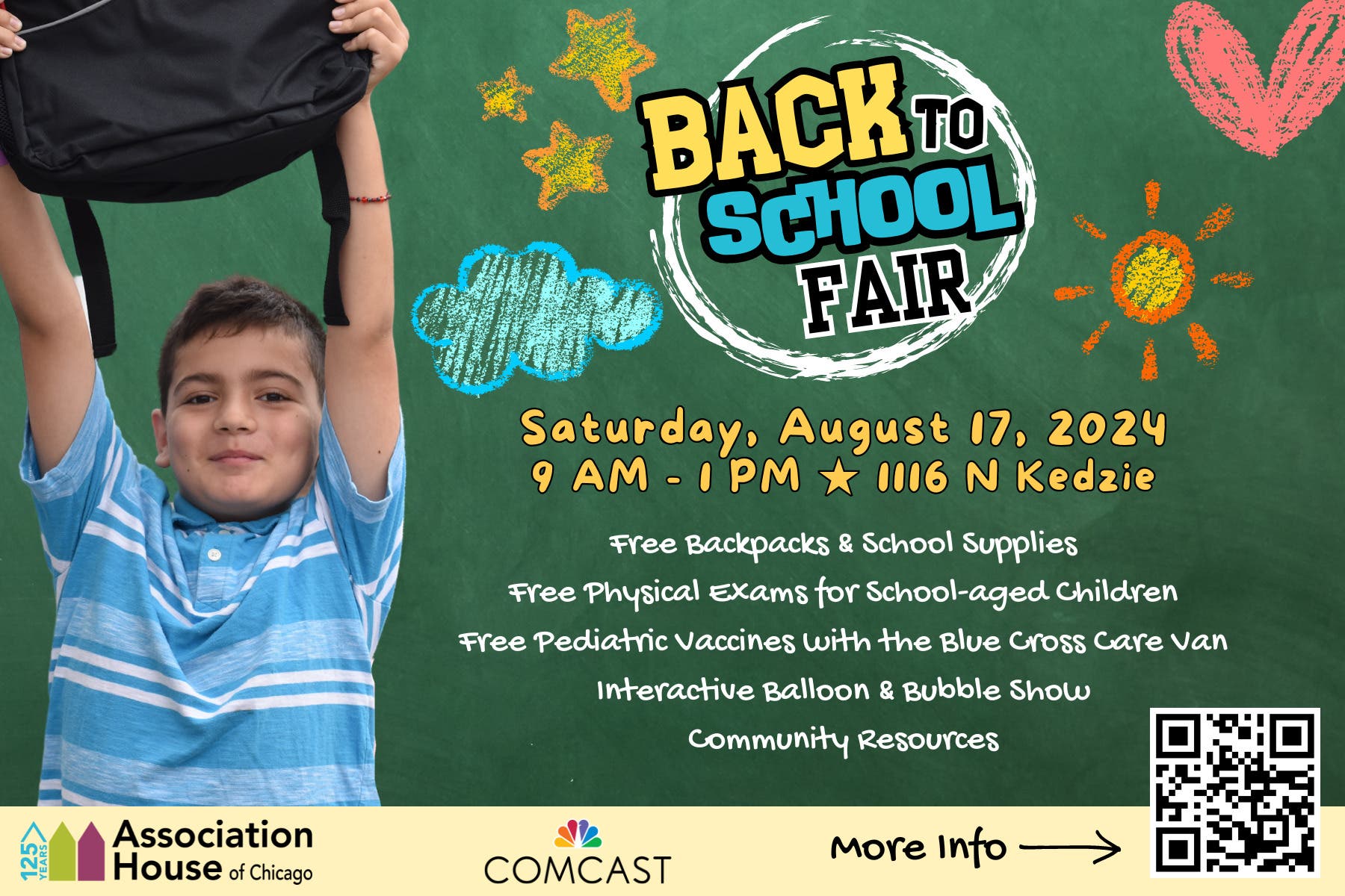 Back 2 School Fair! - FREE School Supplies & Physicals