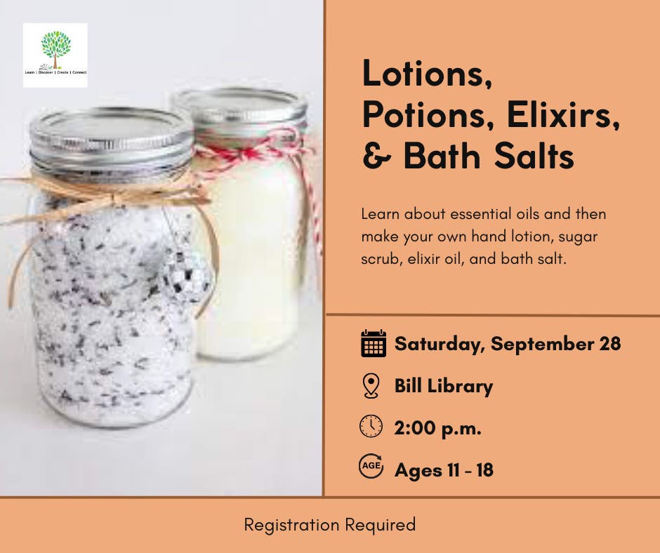 Lotions, Potions, Elixirs, and Bath Salts