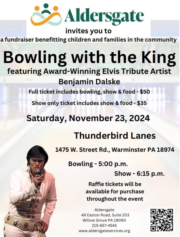 Bowling with the King! Attention Elvis Fans!