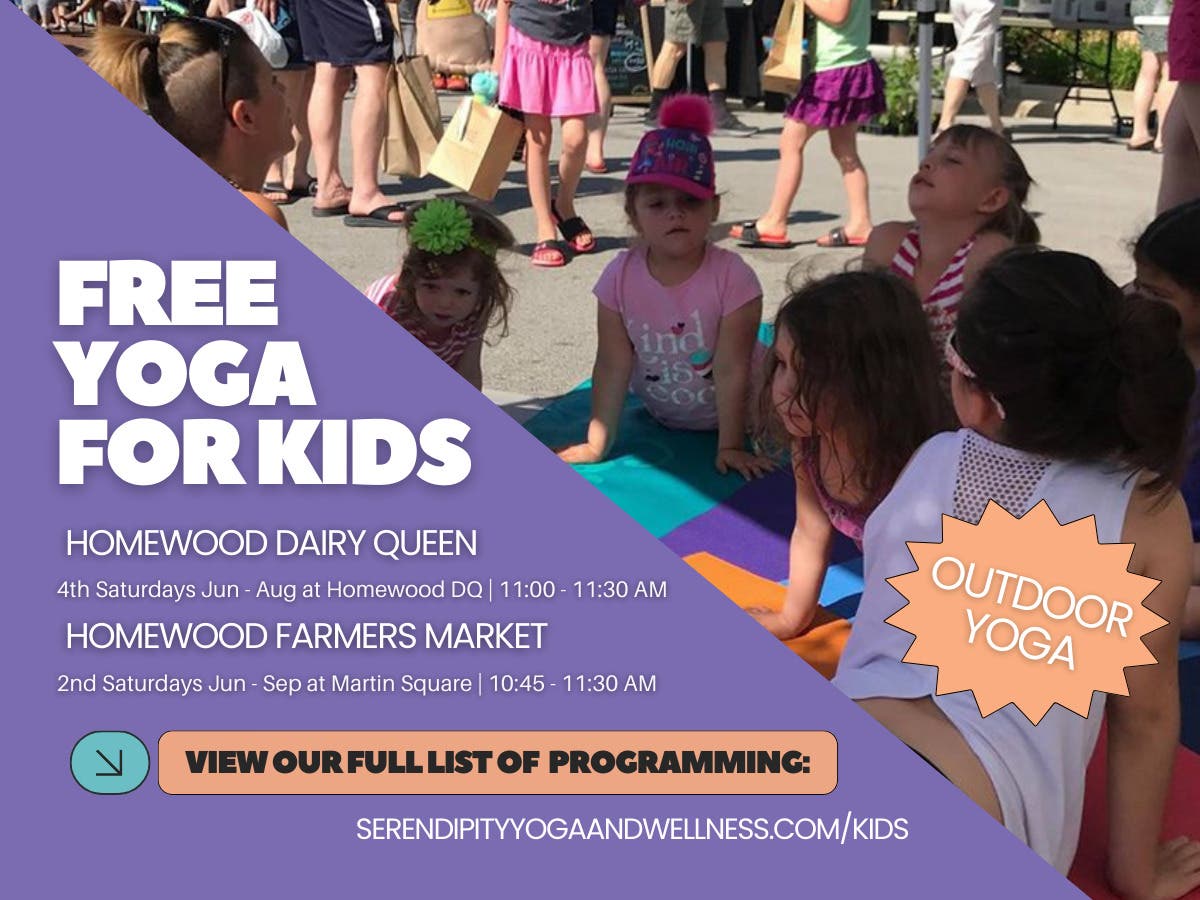 FREE Yoga for Kids at Homewood Dairy Queen