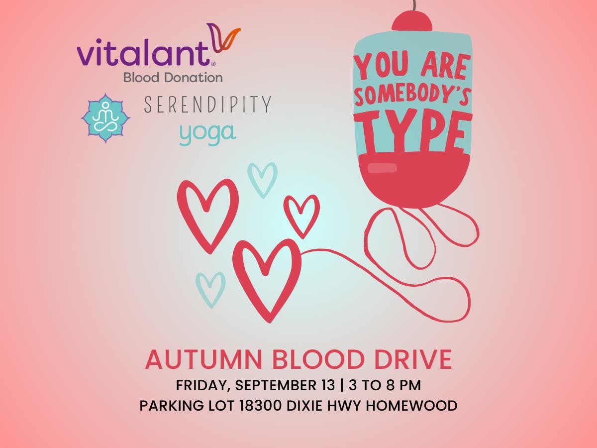 Autumn Blood Drive at Serendipity and US Bank Parking Lot