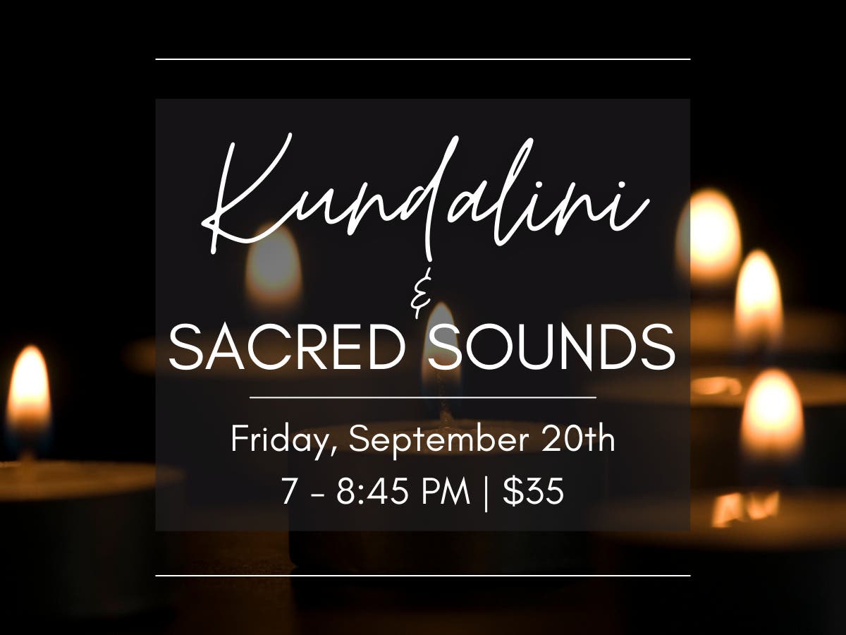 Kundalini + Sacred Sounds: Harvest Full Moon