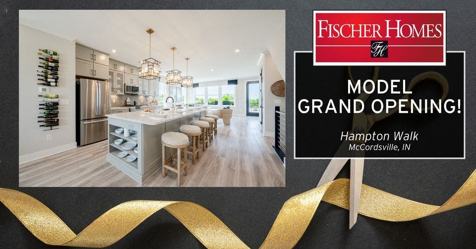 Model Grand Opening Celebration in McCordsville by Fischer Homes