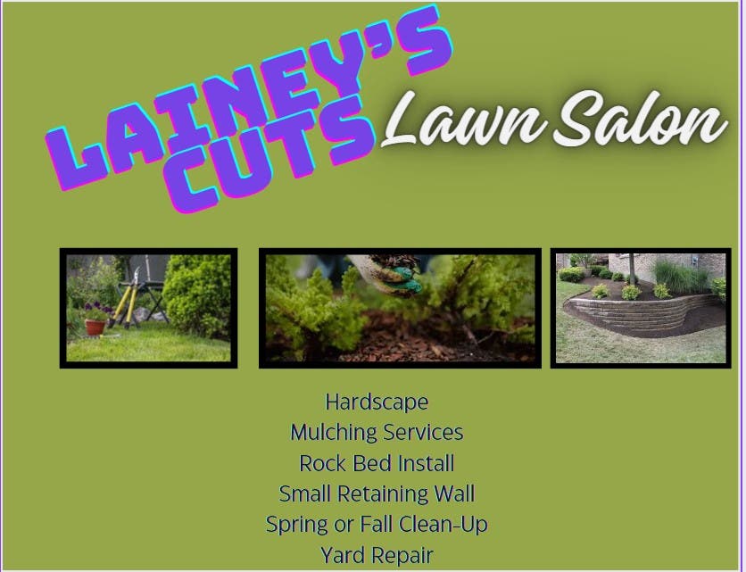 Lainey's Cuts Lawn Salon 330-447-0572