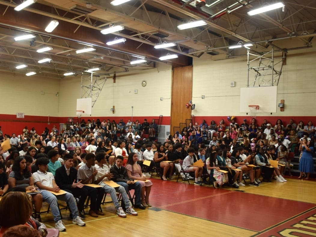 8th Graders At Edmund W. Miles Celebrate Moving To High School