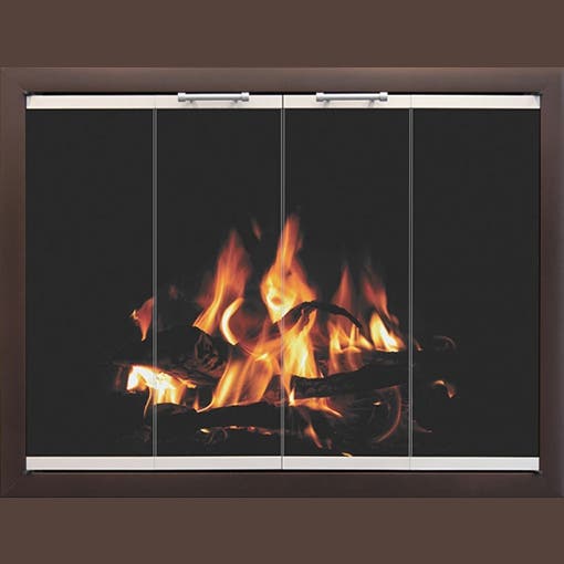 Glass Fireplace Doors