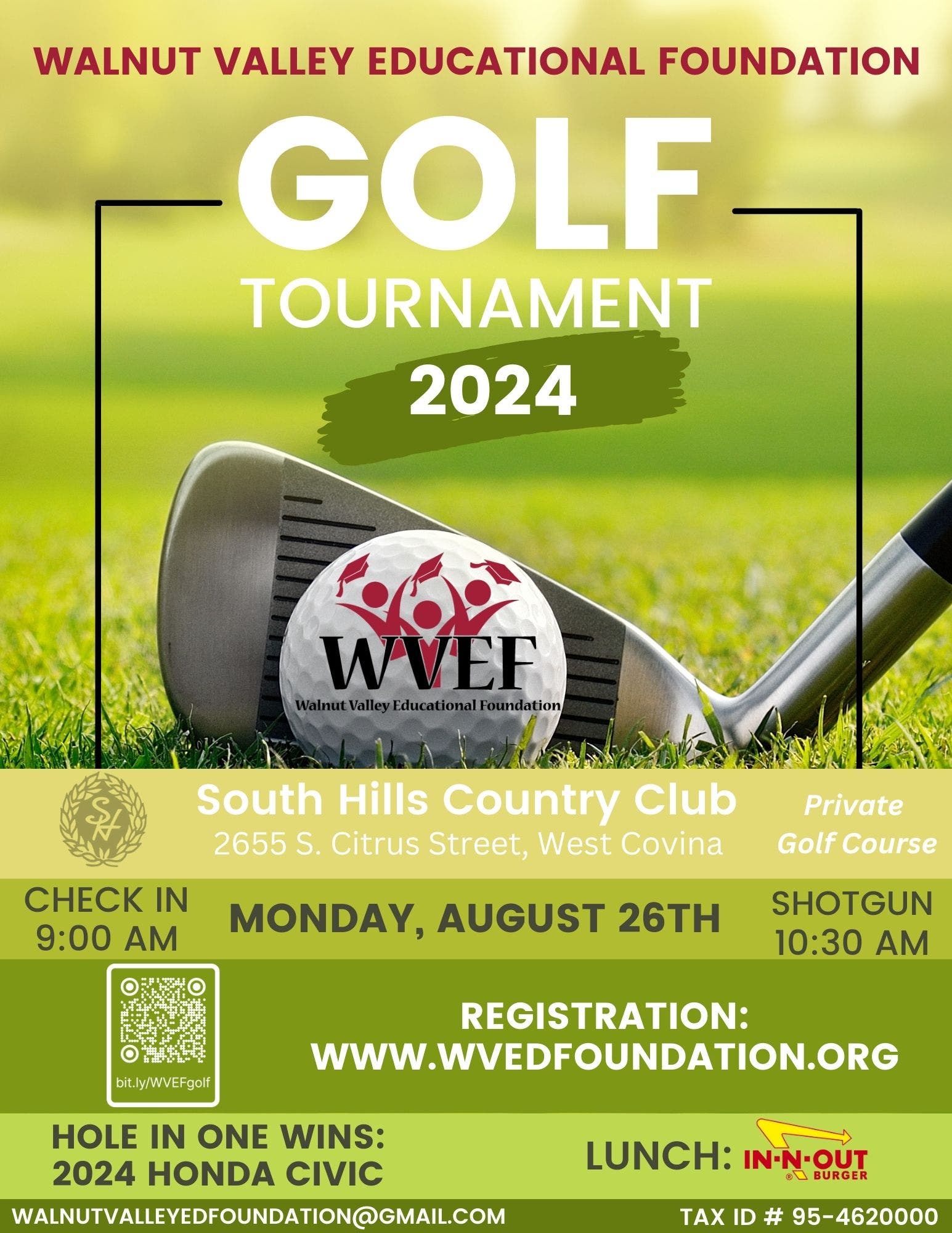 WVEF Golf Tournament