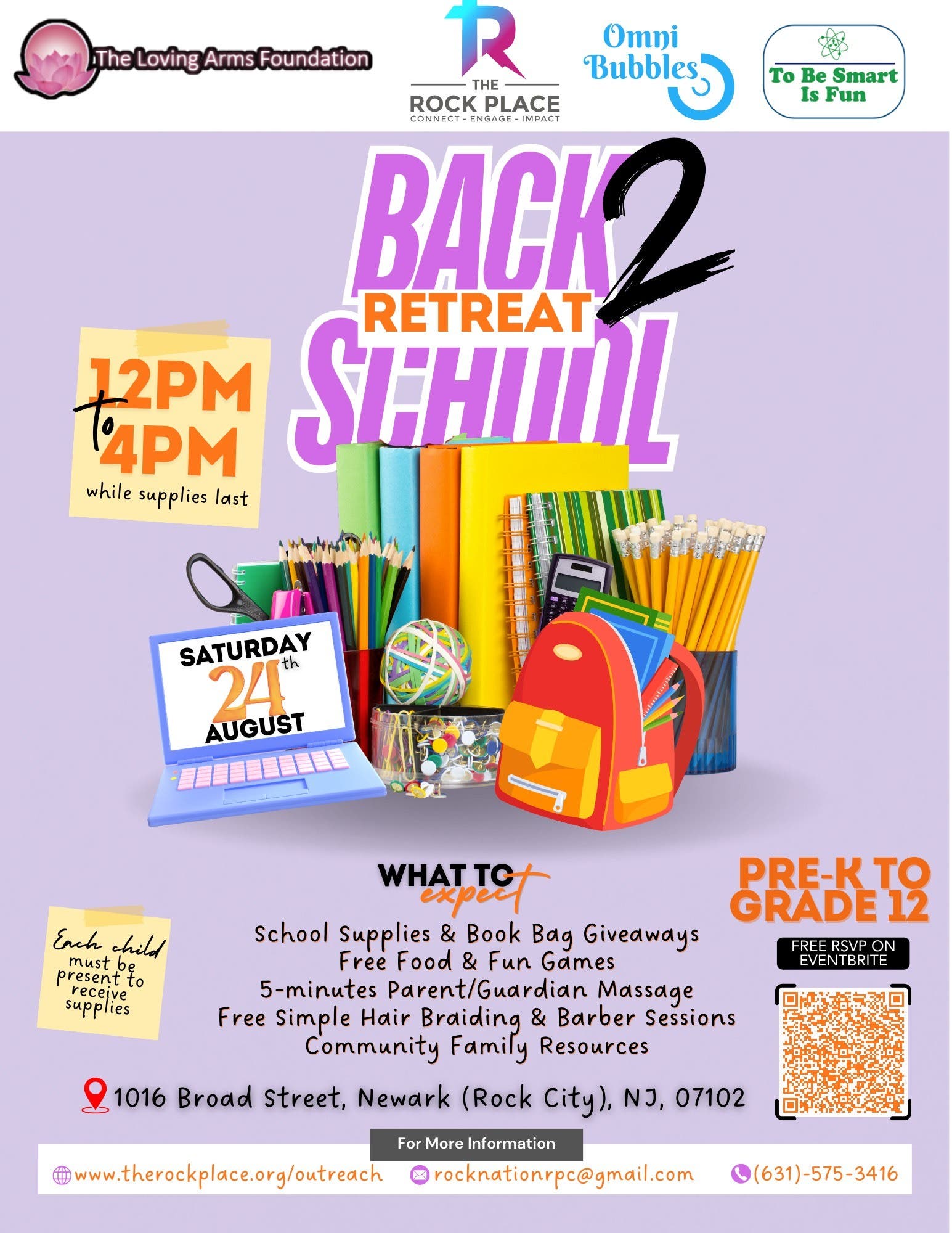 Back-to-School Giveaway Fun Day 2024!