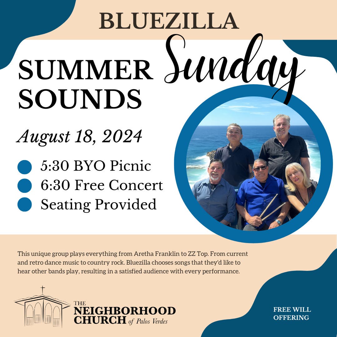 Summer Sunday Sounds with Bluezilla