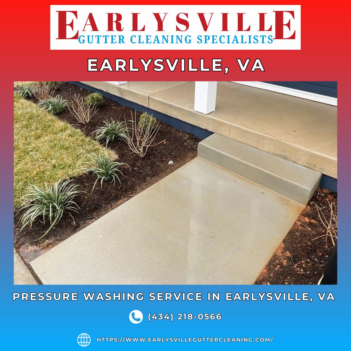 Pressure Washing Service in Earlysville, VA - Earlysville Gutter Cleaning Specialists