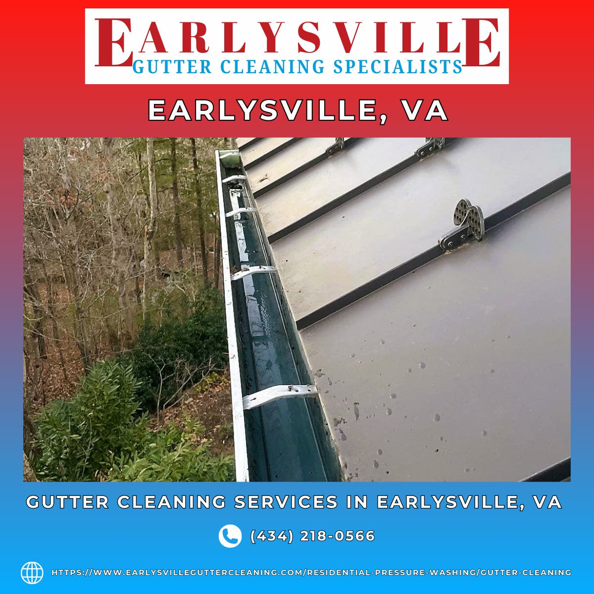 Gutter Cleaning Services in Earlysville, VA - Earlysville Gutter Cleaning Specialists