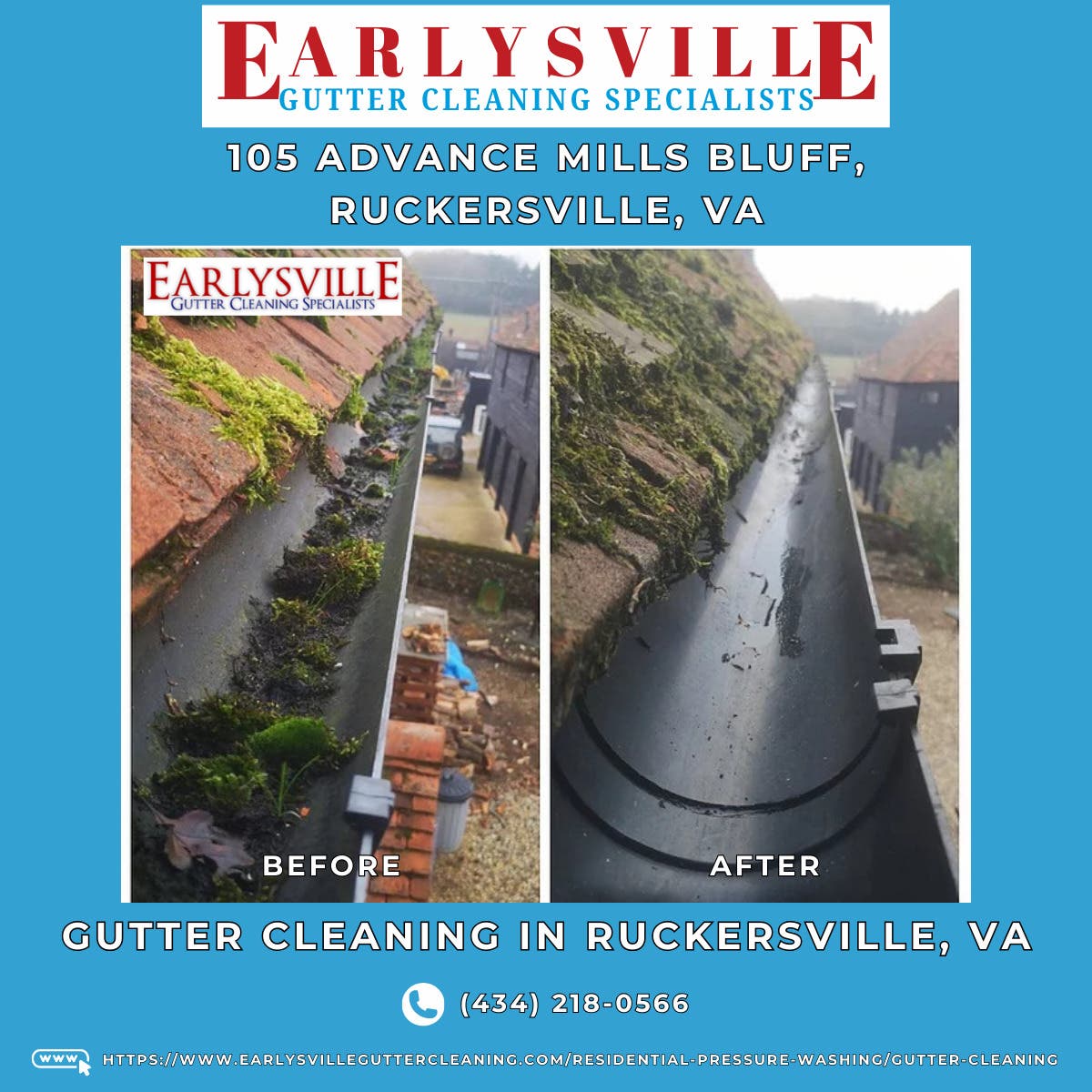 Gutter Cleaning in Ruckersville, VA - Earlysville Gutter Cleaning Specialists