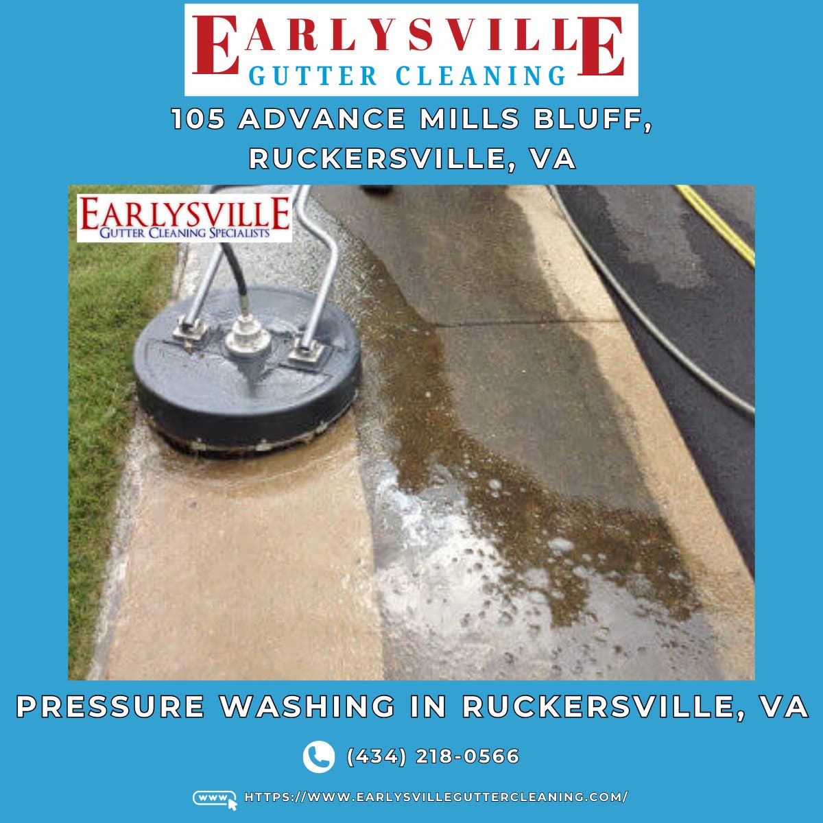 Pressure Washing in Ruckersville, VA - Earlysville Gutter Cleaning