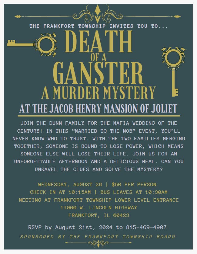 Senior Outing: Murder Mystery Matinee & Lunch