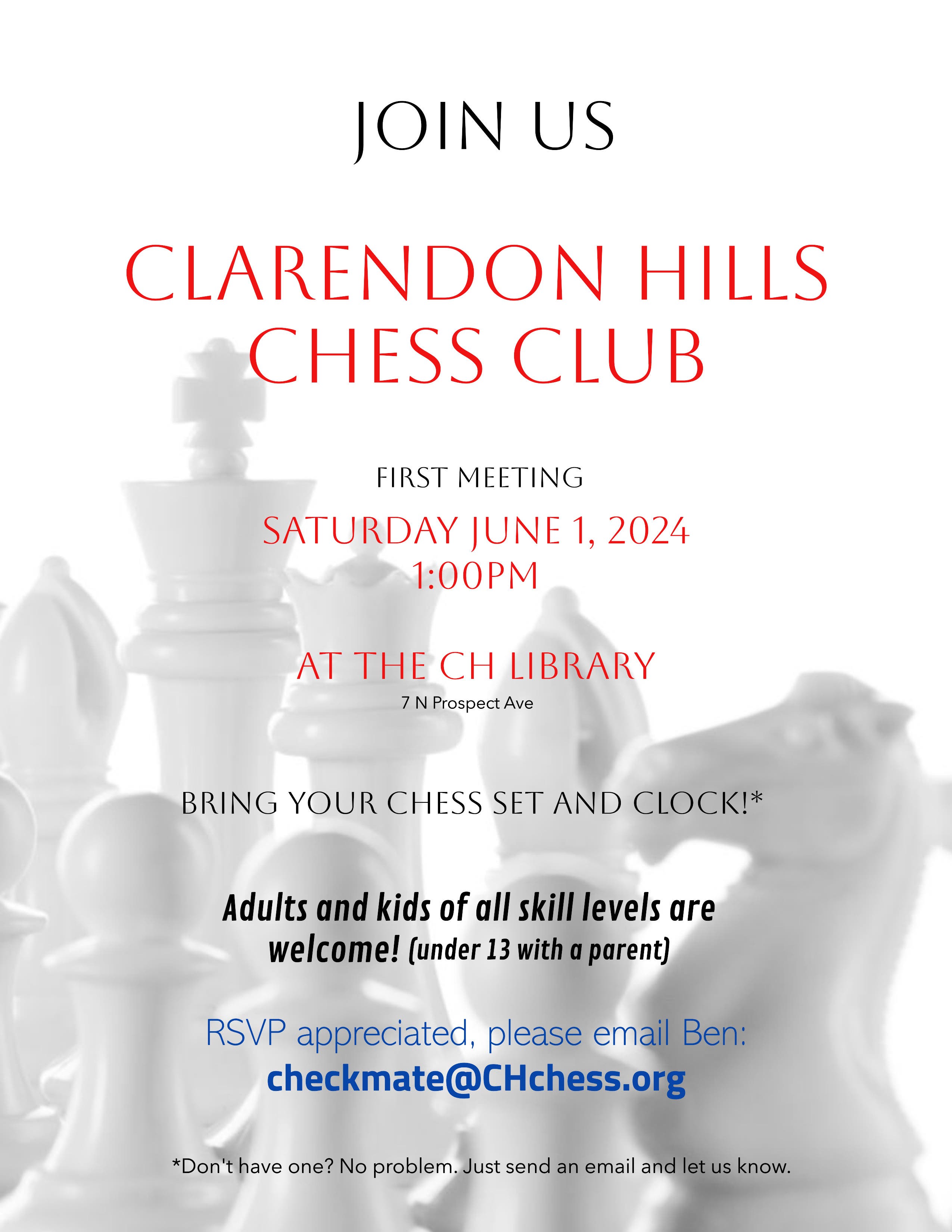 Clarendon Hills Chess Club