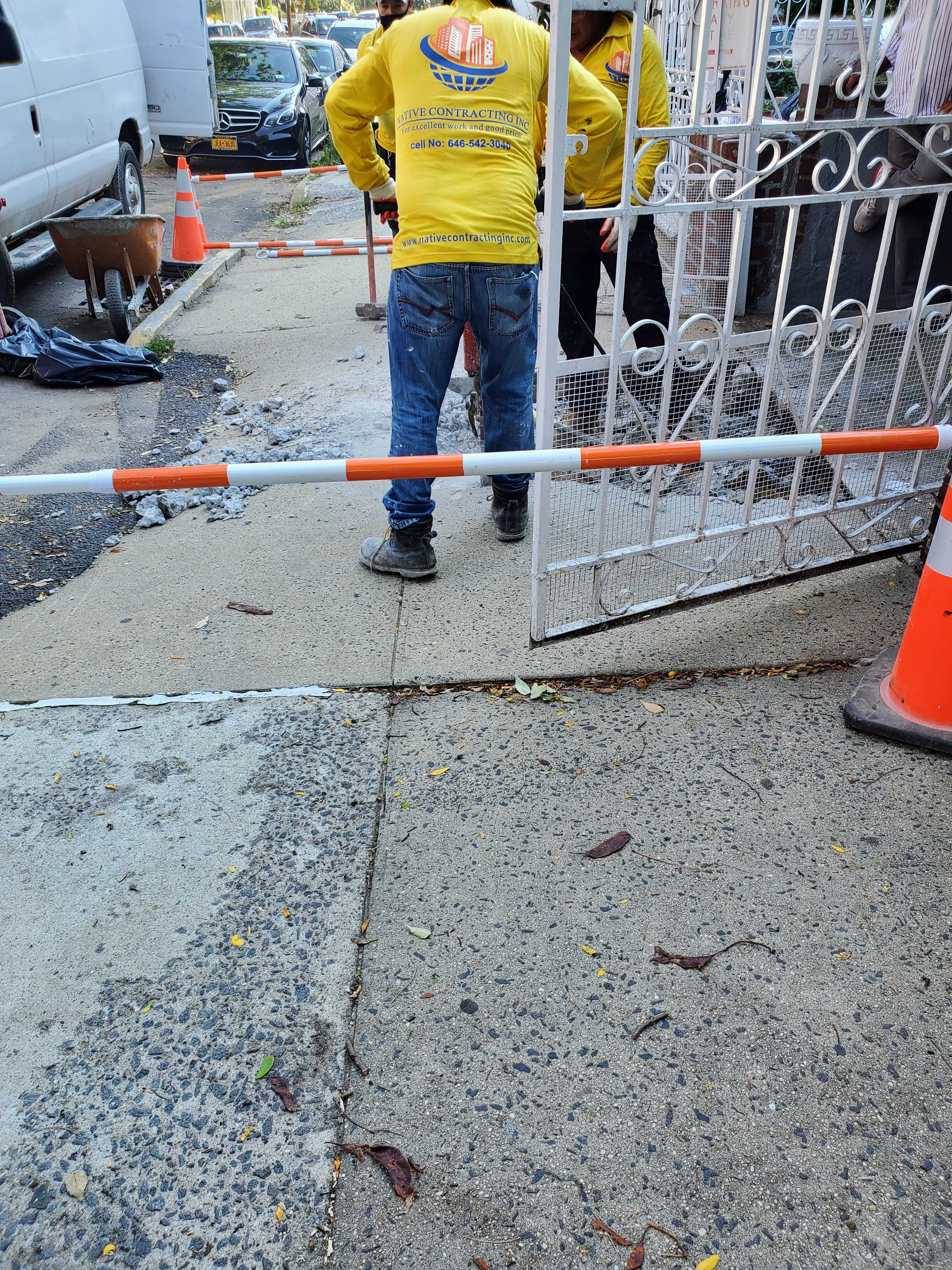 Virtual Gathering: Demystifying Sidewalk Violations and Concrete Repairs 