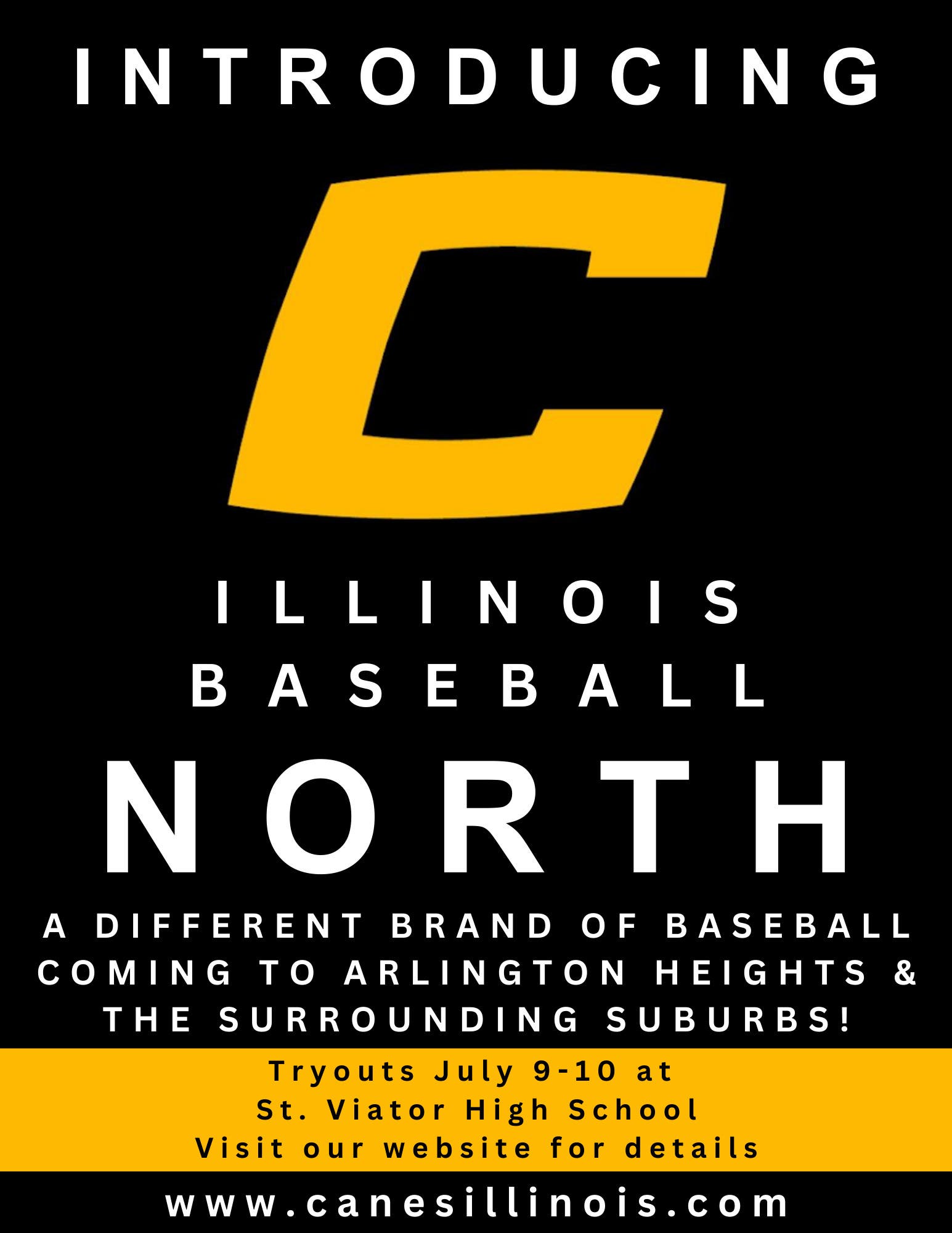 Welcome to Canes Illinois Baseball – Where Health and Development Come First! At Canes Illinois, we'