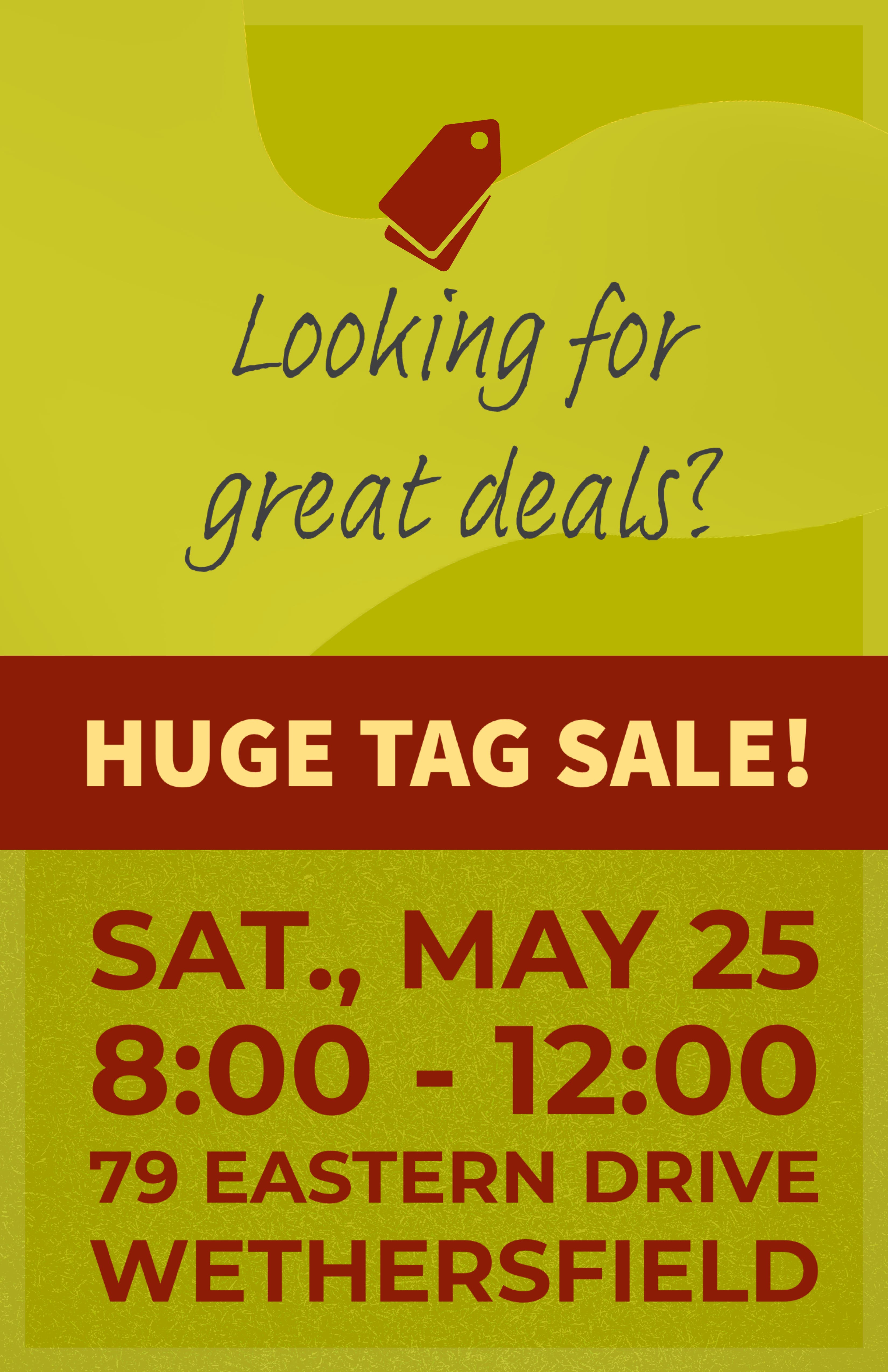 HUGE Tag Sale!