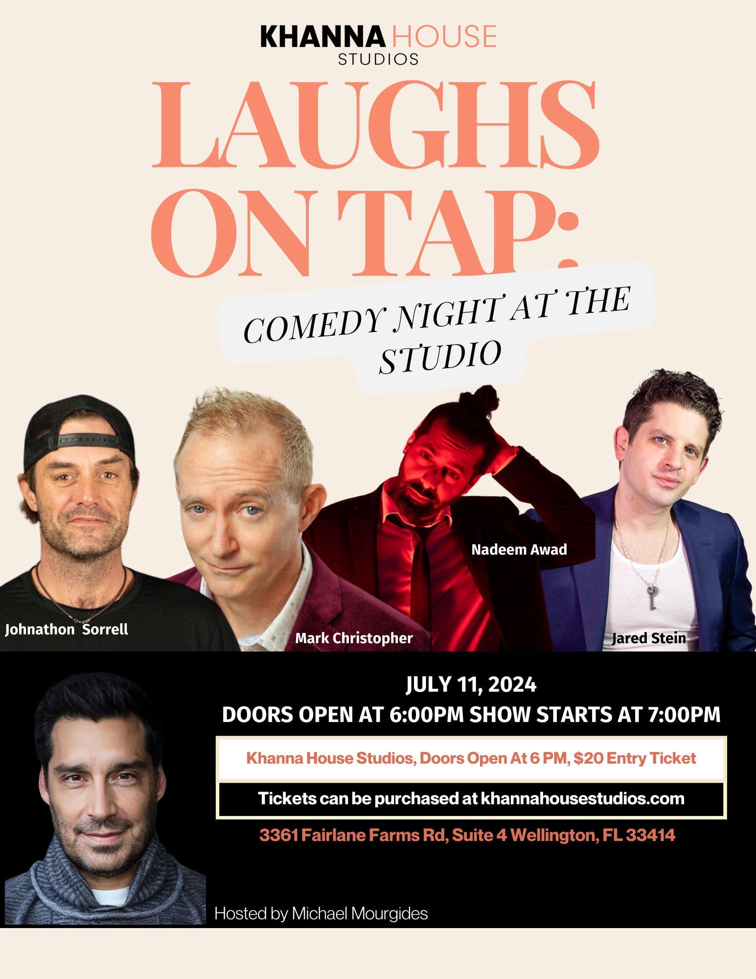 Laughs on Tap: Comedy Night at the Studio