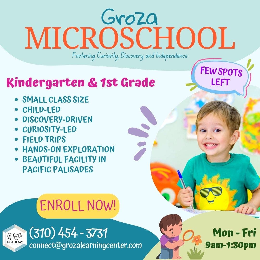 Microschool - Kindergarten & 1st Graders