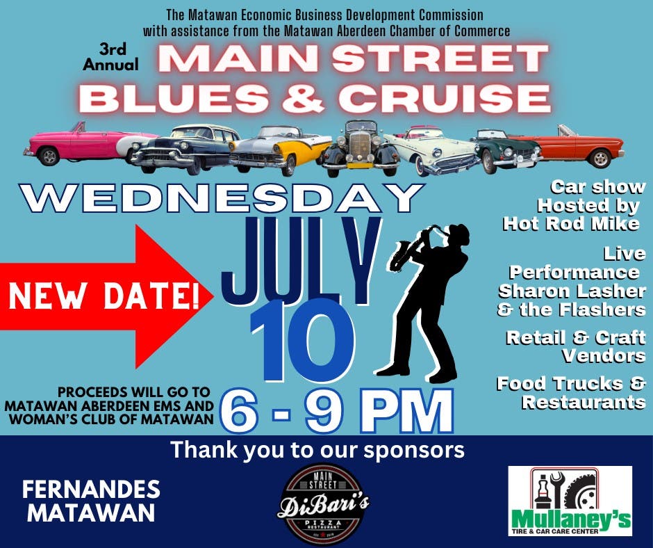 3rd Matawan Annual Main Street Blues & Cruise