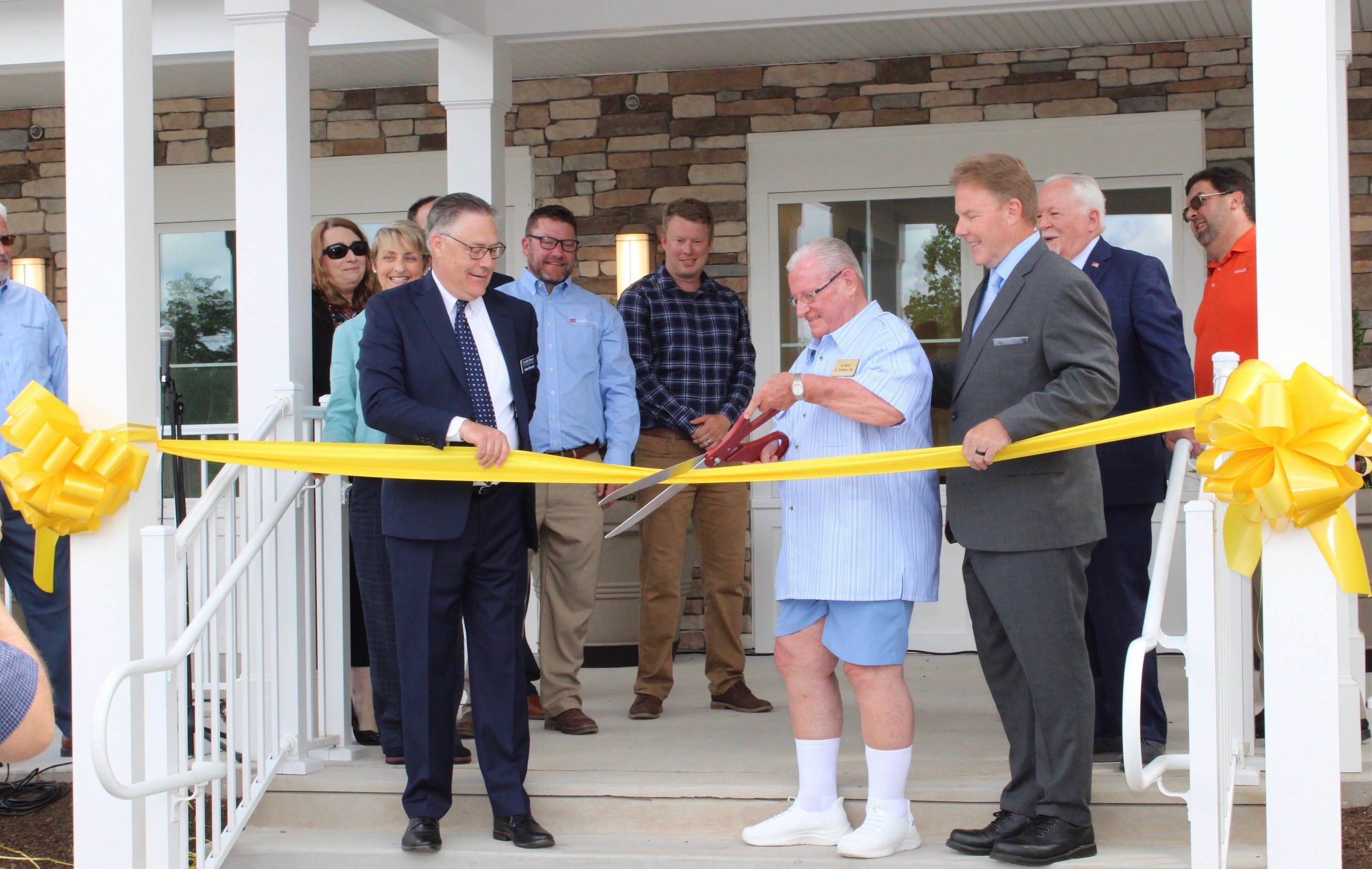 Christ's Home Celebrates New Addition With Ribbon Cutting.