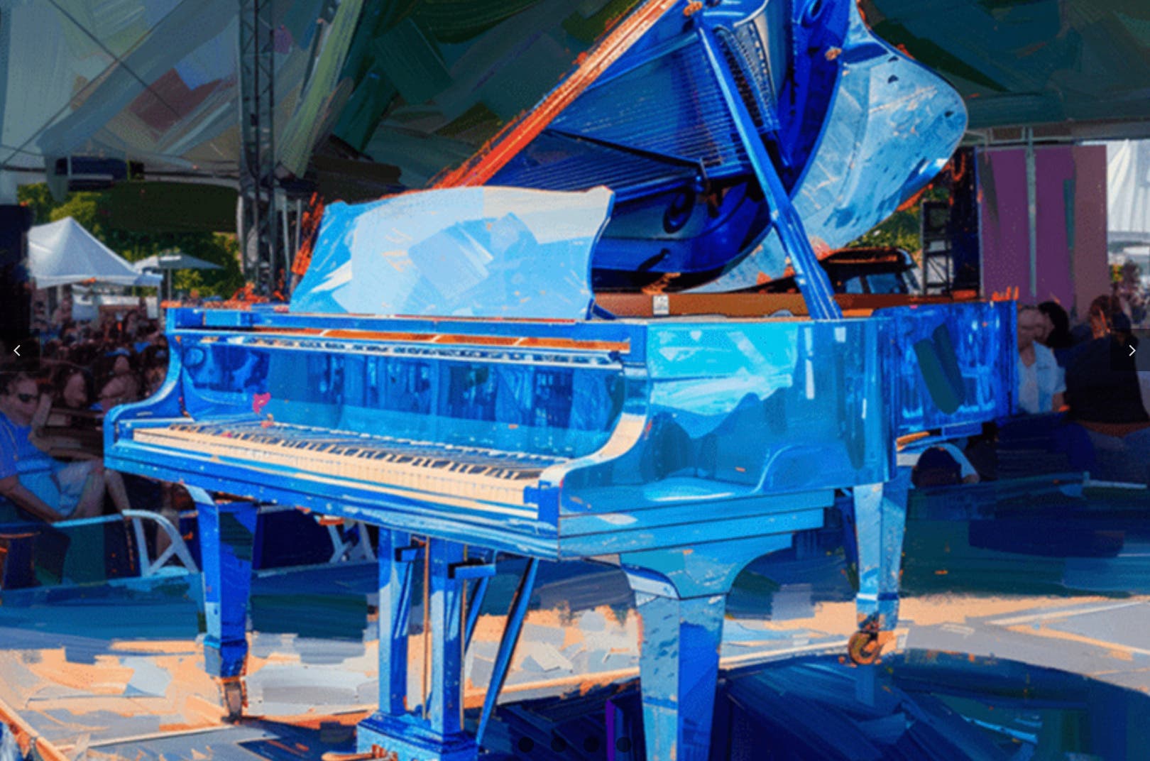 Spotlight on the Music of Hope Blue Piano at Festival of Arts