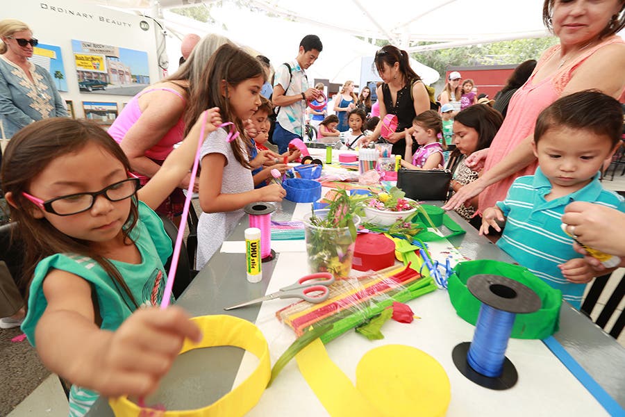 Family Art Day at Festival of Arts