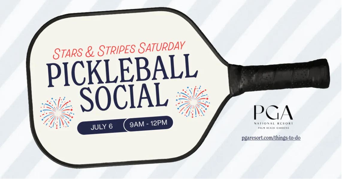 Stars and Stripes Pickleball Social