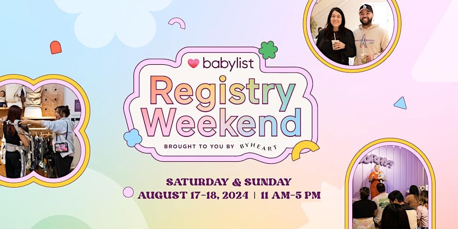 Babylist August Registry Weekend