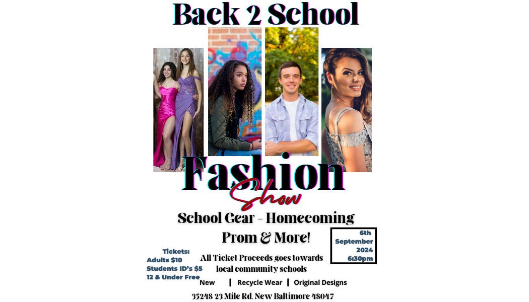 Back 2 School Fashion Show & Expo