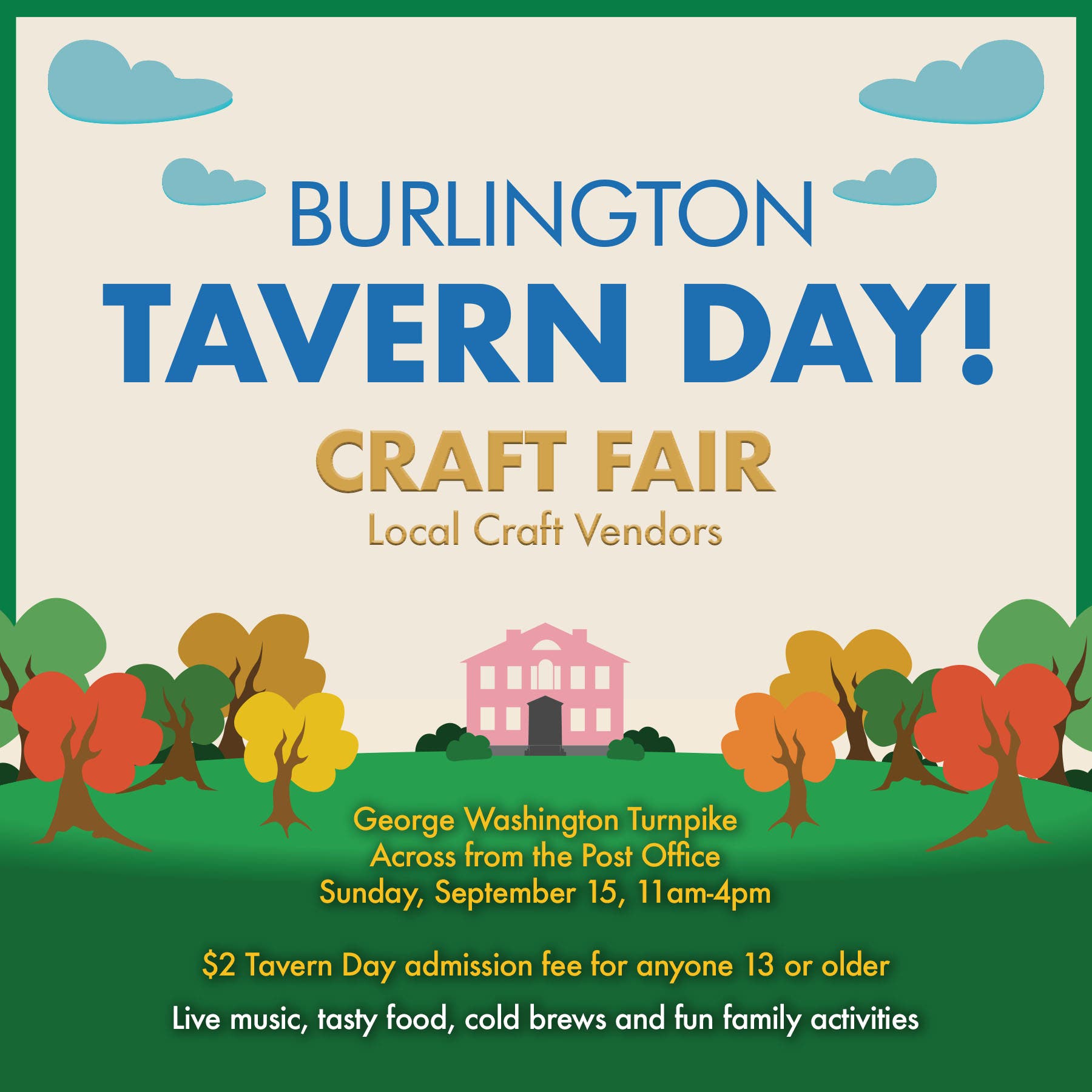 Burlington Tavern Day Craft Fair