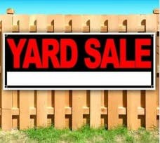 DE-cluttering Yard SALE! 