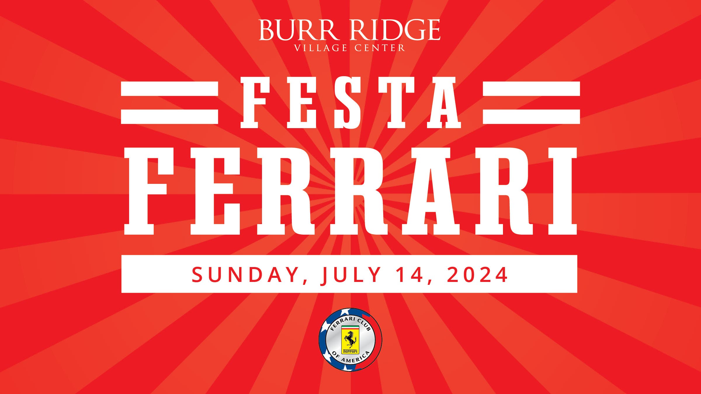 3rd Annual Festa Ferrari, Burr Ridge